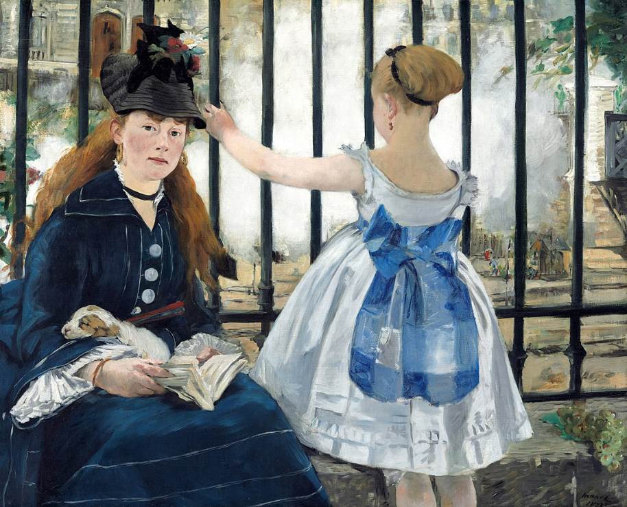 The Railway by Édouard Manet