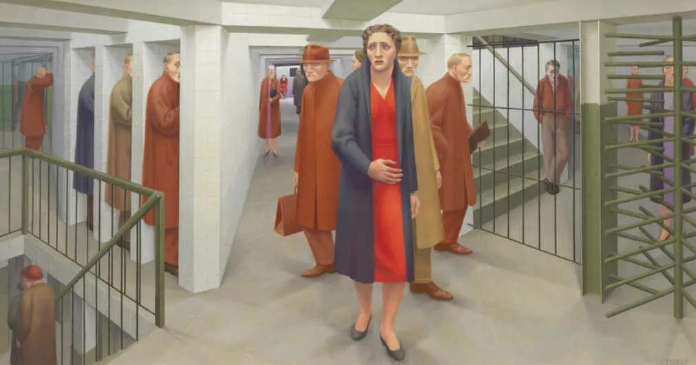 The Subway by George Tooker