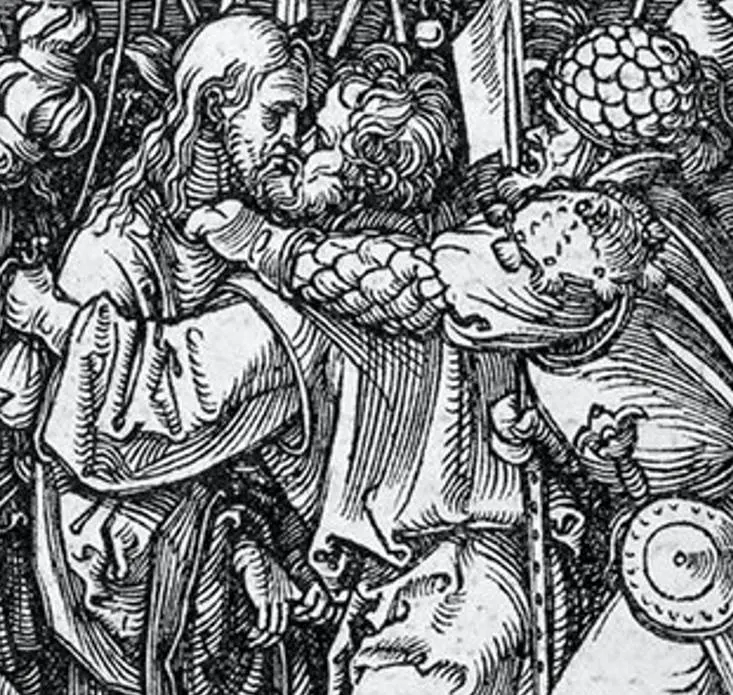 The Taking of Christ Albrecht Durer Woodcut