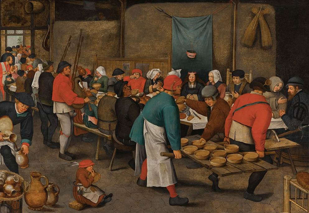 The Wedding Feast by Pieter Brueghel the Younger