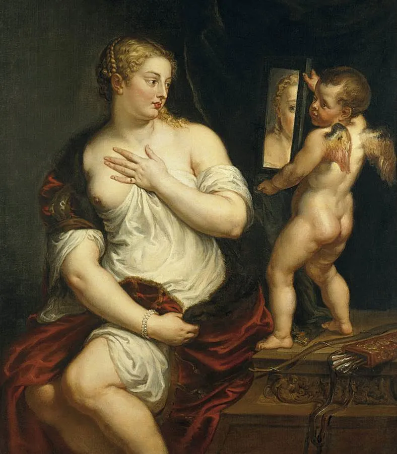 Venus and Cupid by Peter Paul Rubens