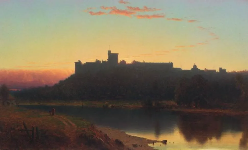 Windsor Castle by Sanford Robinson Gifford