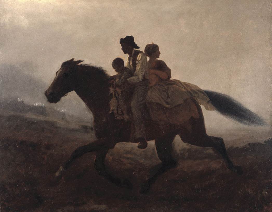 A Ride for Liberty – The Fugitive Slaves by Jonathan Eastman Johnson