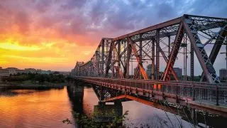 Alexandra Bridge in Canada