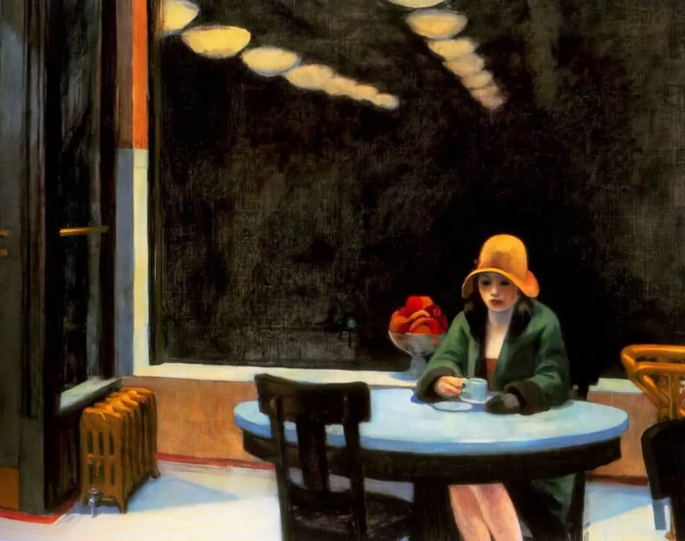 Automat by Edward Hopper