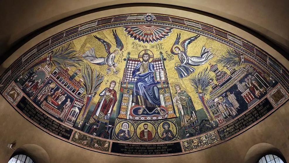 Basilica of Sant'Ambrogio mosaic