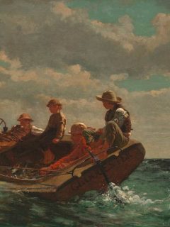 Breezing Up A Fair Wind by Winslow Homer