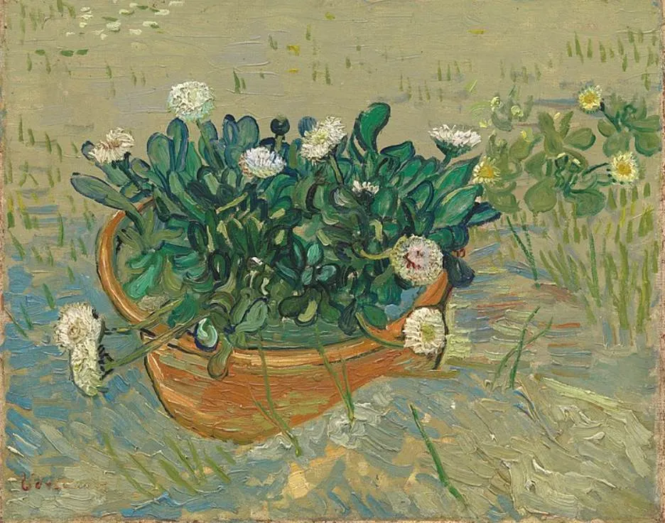 Daisies Arles by Vincent van Gogh