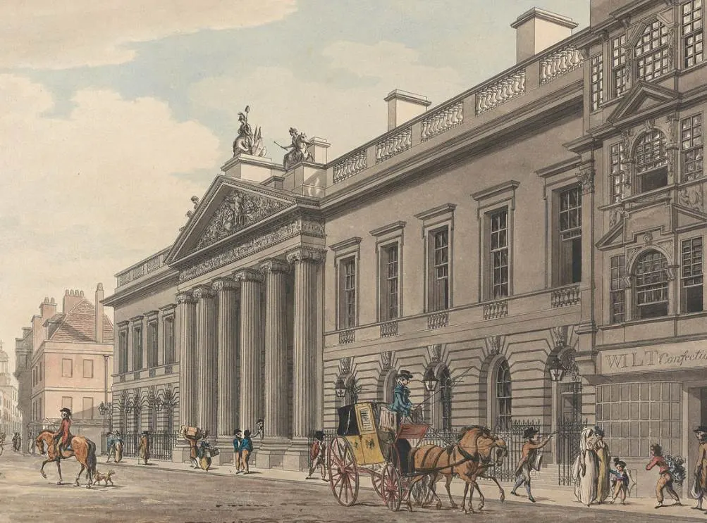 East India Building in London