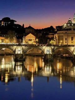 Famous bridges in Rome