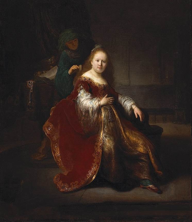 Heroine from the Old Testament by Rembrandt van Rijn