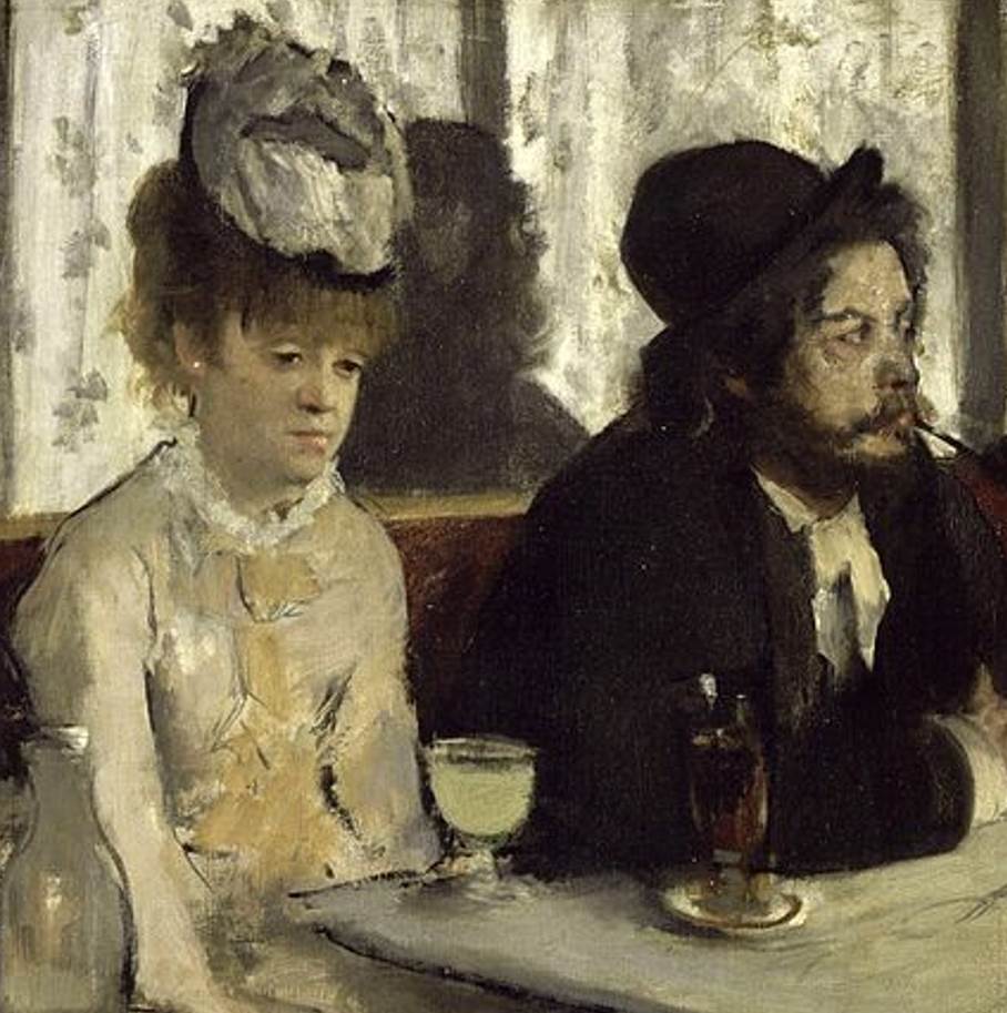 L'Absinthe by Edgar Degas analysis