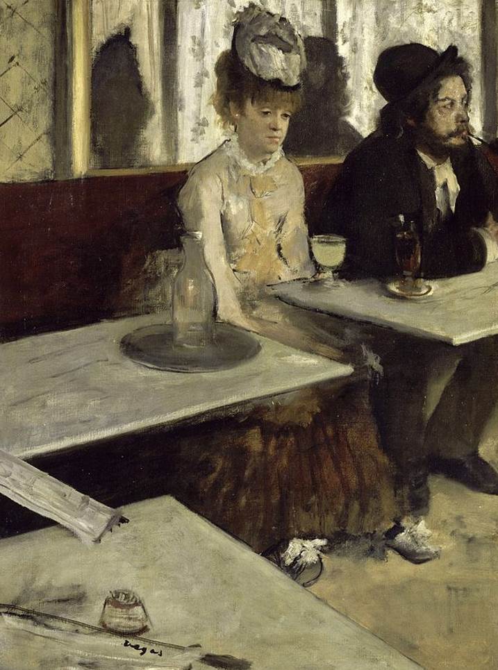 LAbsinthe by Edgard Degas
