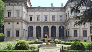 La villa Farnesina in Rome