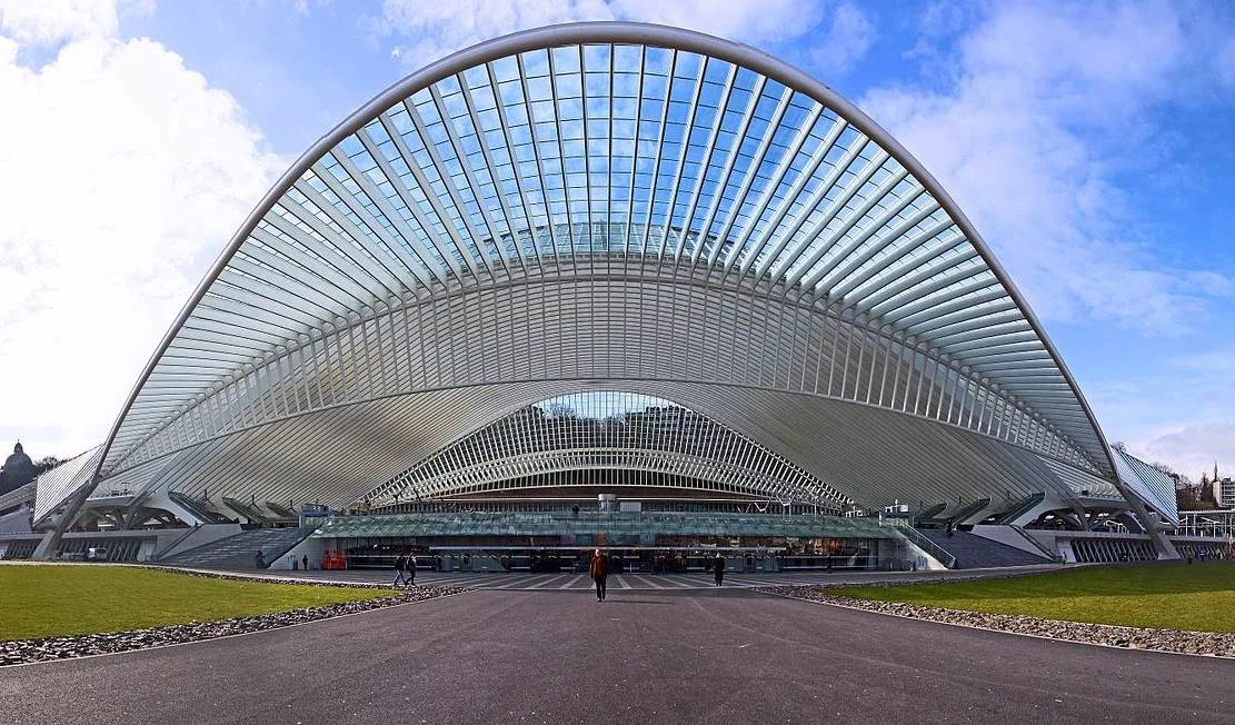 Liège-Guillemins railway station architecture