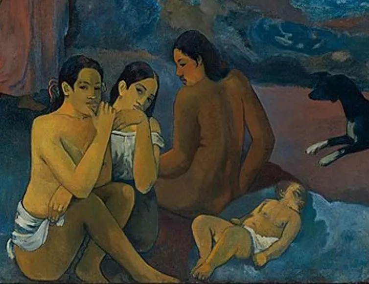 Paul Gauguin Motherhood