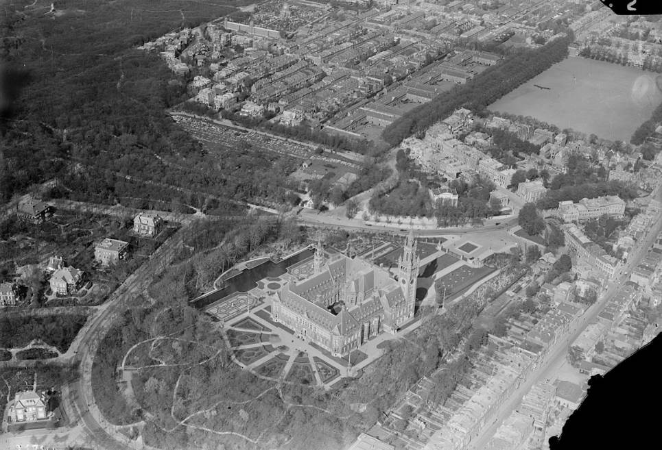 Peace Palace Aerial view