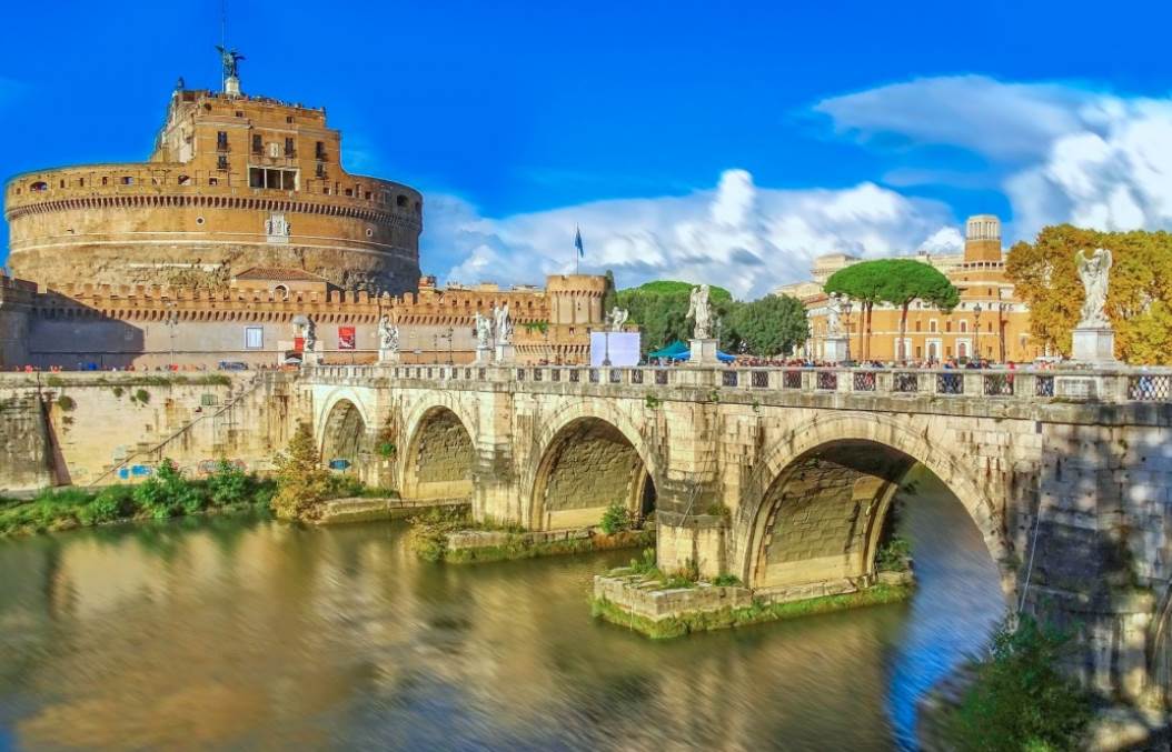 Ponte Sant'Angelo in Rome
