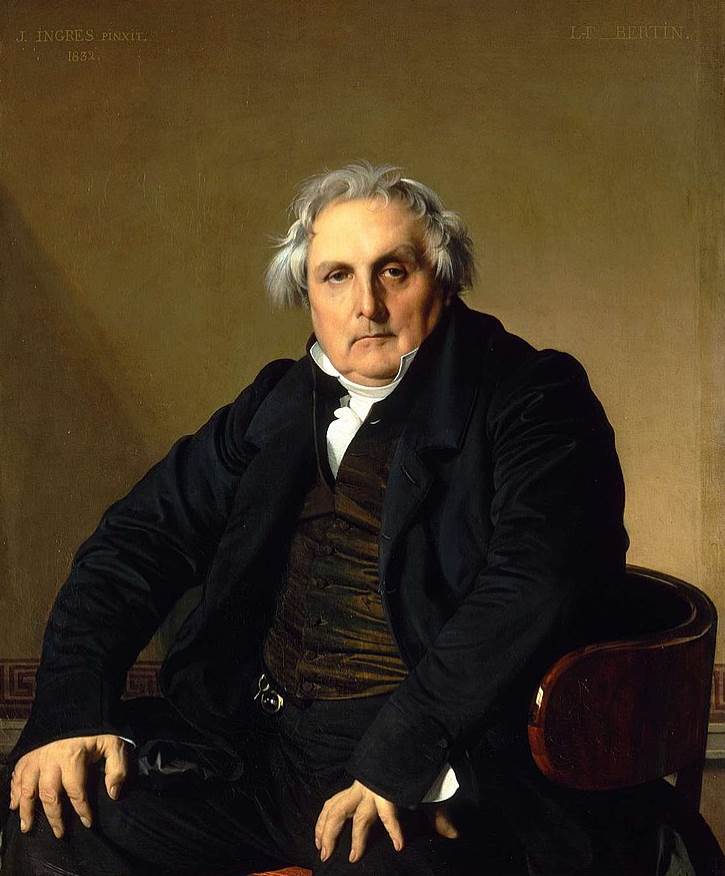Portrait of Monsieur Bertin by INgres