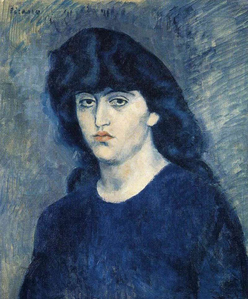 Portrait of Suzanne Bloch by Pablo Picasso