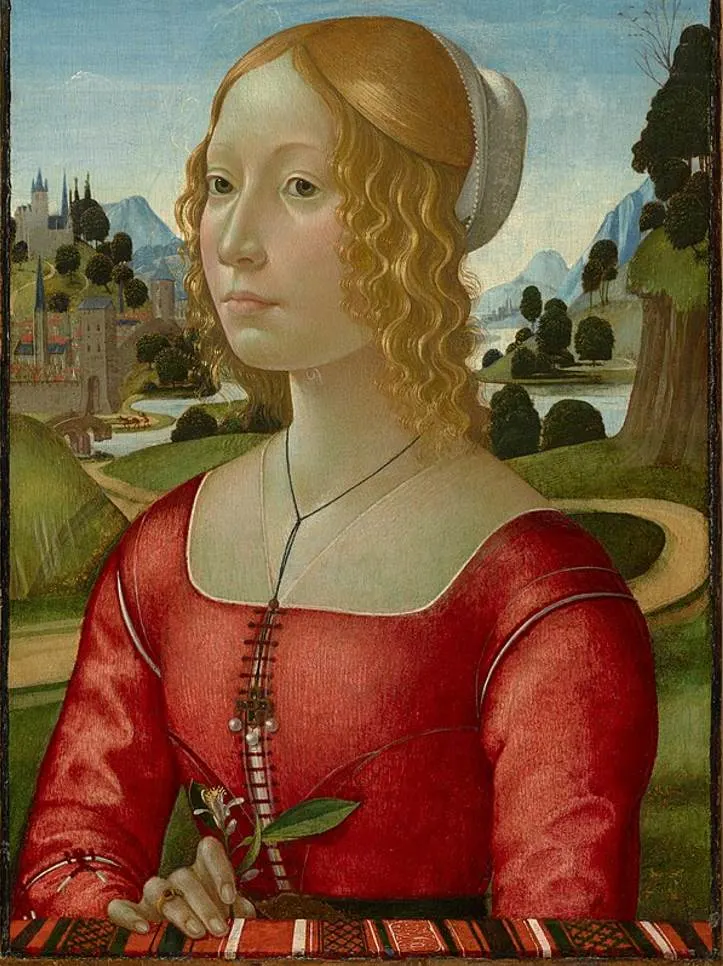 Portrait of a Lady by Domenico Ghirlandaio