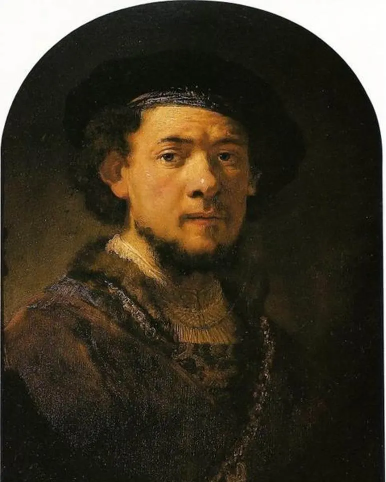 Portrait of a Young Man with a Golden Chain by Rembrandt van Rijn