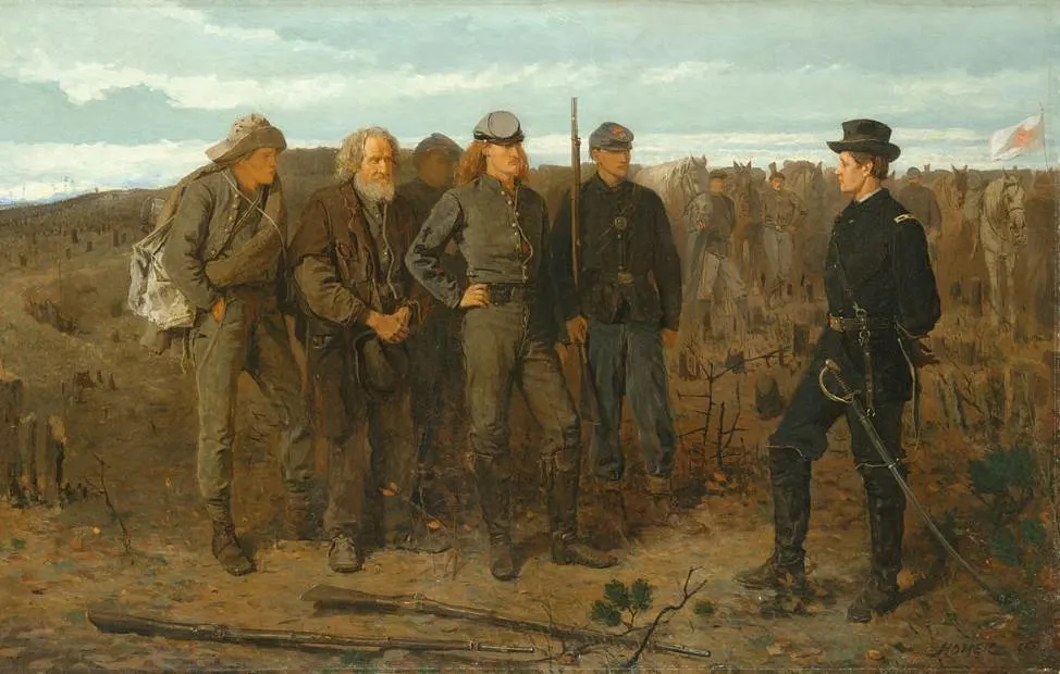 Prisoners from the Front by Winslow Homer