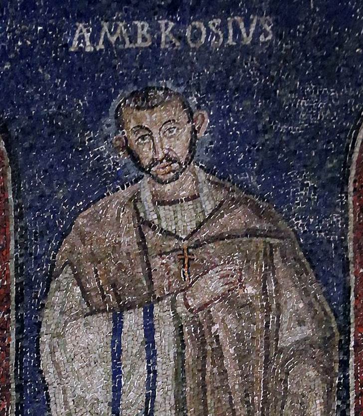 Saint Ambrose Mosaic