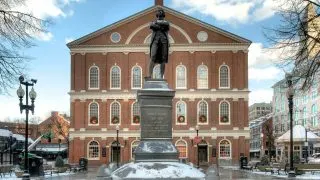 Samuel Adams Statue near Fanueil Hall