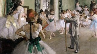 The Ballet Class by Edgar Degas