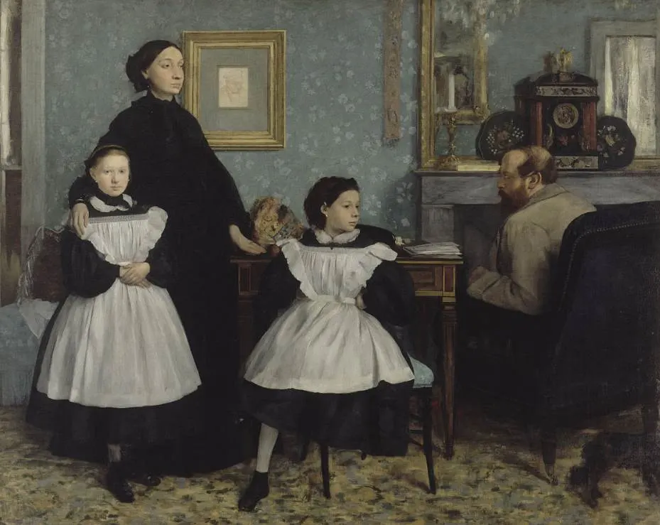 The Bellelli Family by Edgard Degas