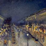 The Boulevard Montmartre at Night by Pissarro - Top 8 Facts