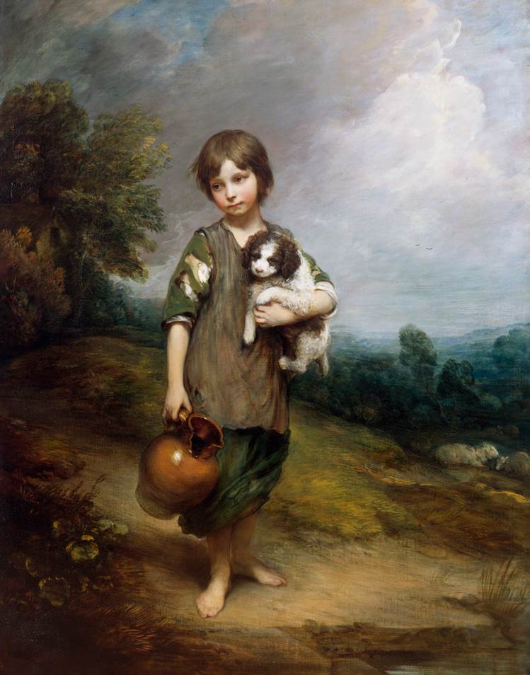 The Cottage Girl by Thomas Gainsborough