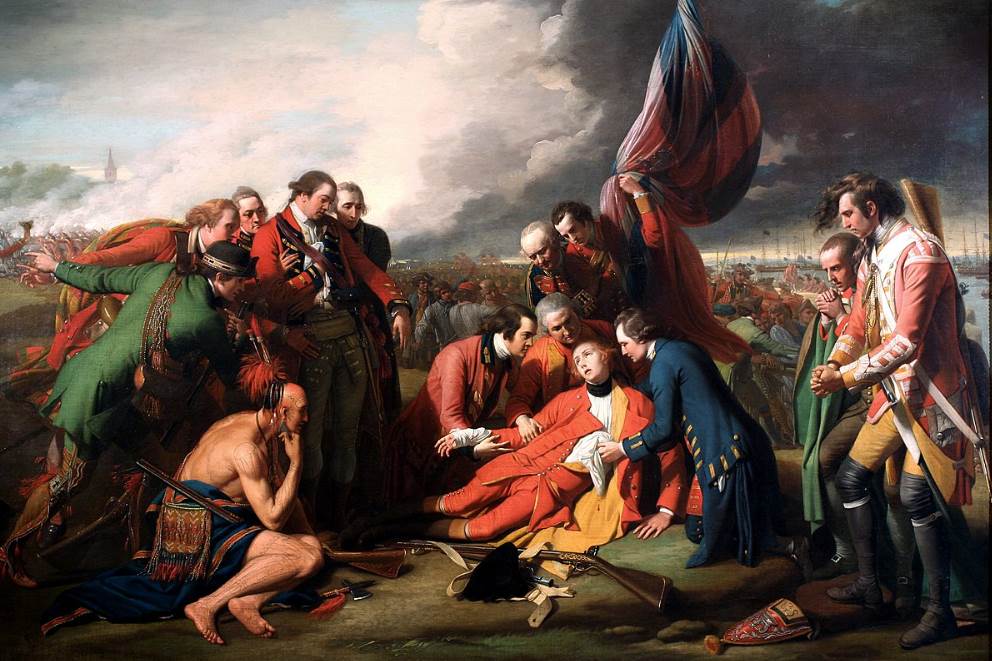 The Death of General Wolfe by Benjamin West