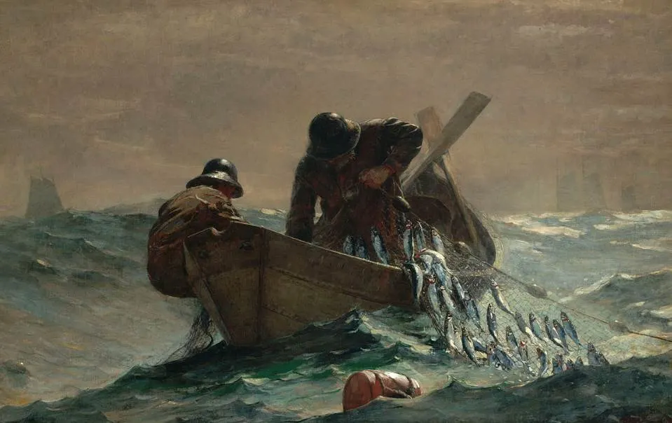 The Herring Net by Winslow Homer