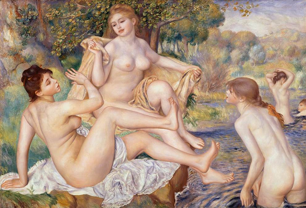 The Large Bathers by Pierre-Auguste Renoir