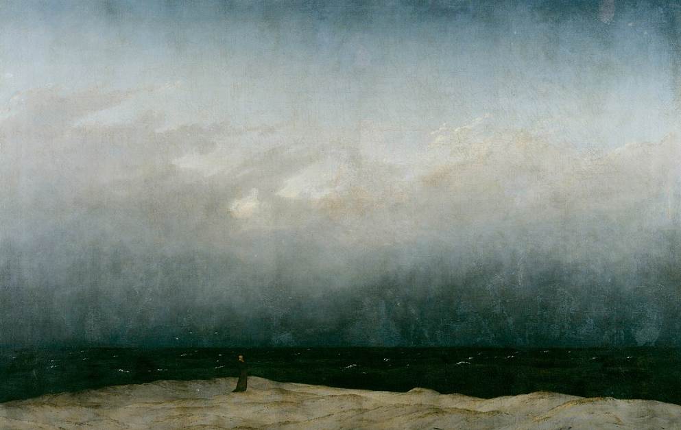 The Monk by the Sea by Caspar David Friedrich 1