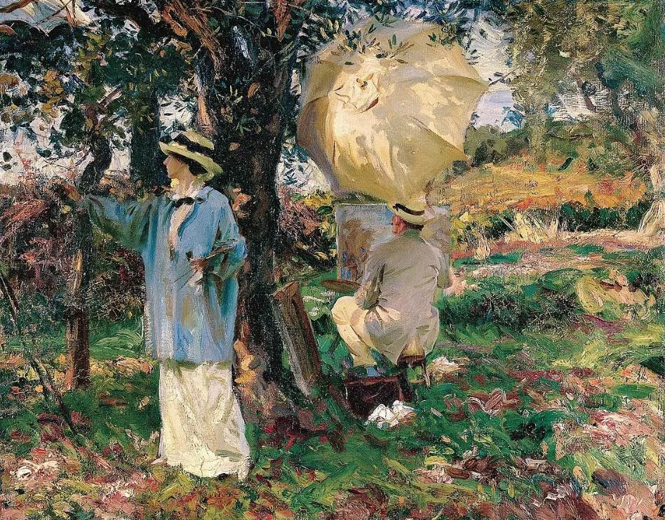 The Sketchers by John Singer Sargent