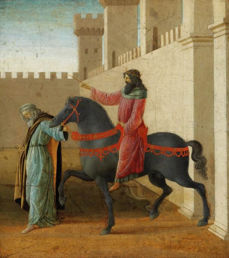The Triumph of Mordecai by Sandro Botticelli