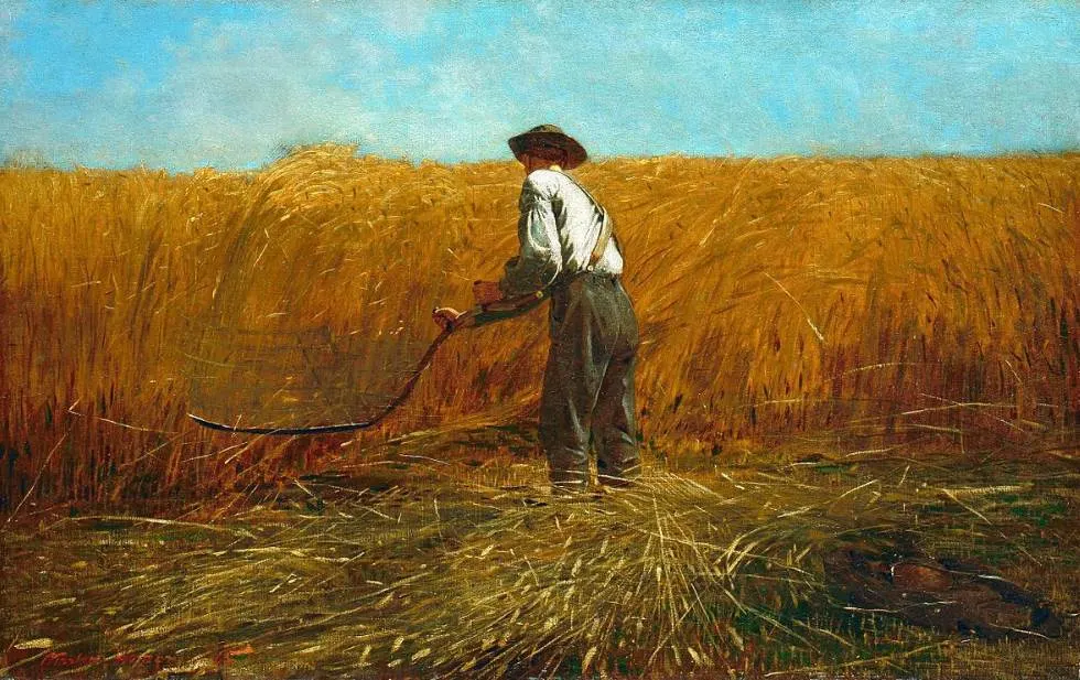 The Veteran in a New Field by Winslow Homer