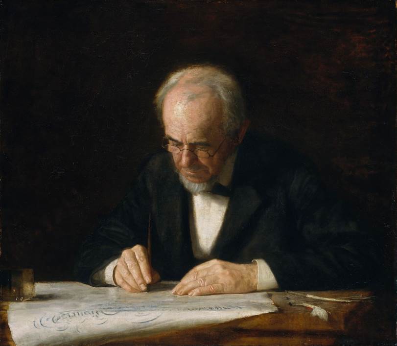 The Writing Master Thomas Eakins
