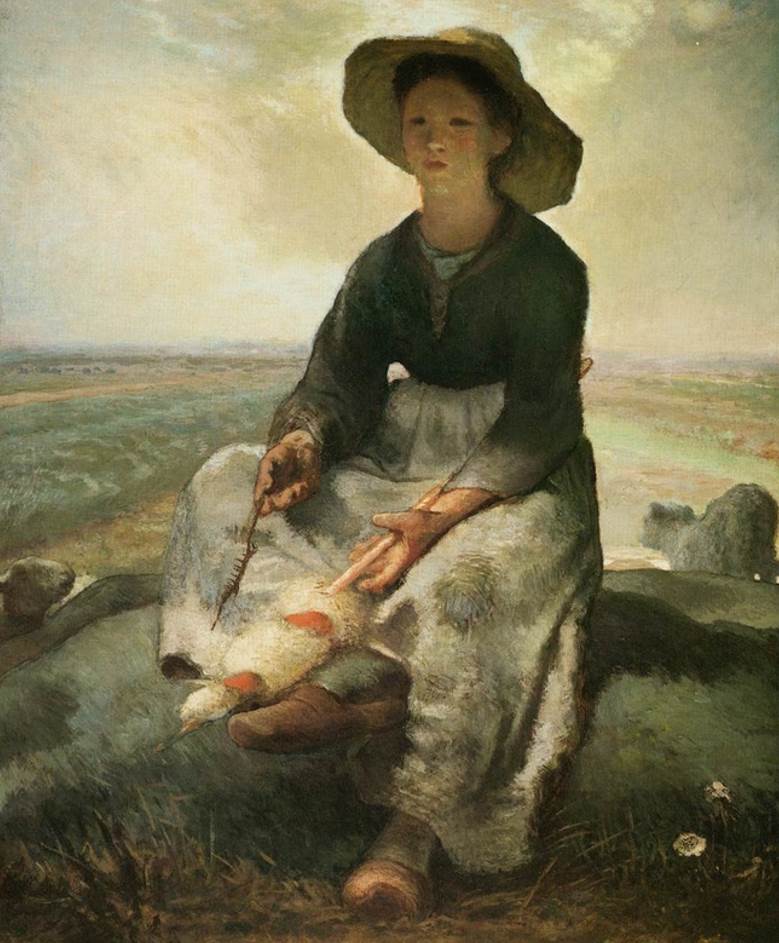 The Young SHepherdess Millet