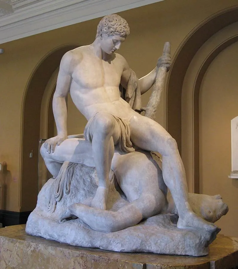 Theseus and the Minotaur by Antonio Canova