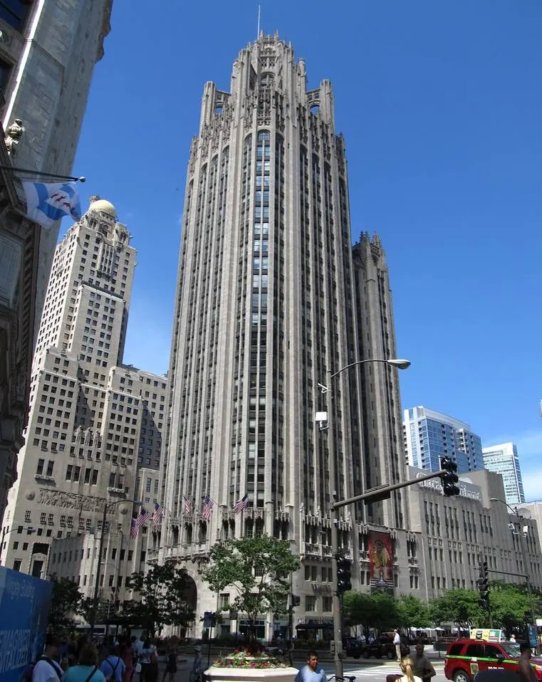 Tribune Tower in Chicago