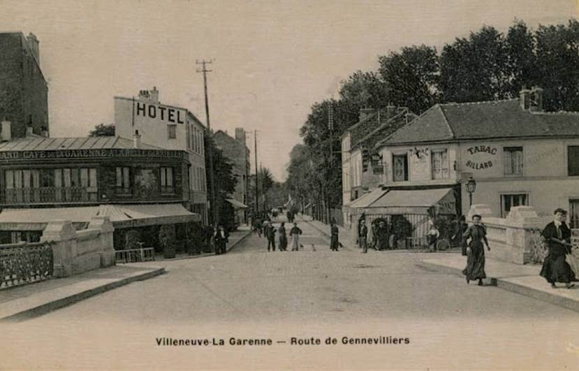 Villeneuve-la-Garenne in the early 20th century