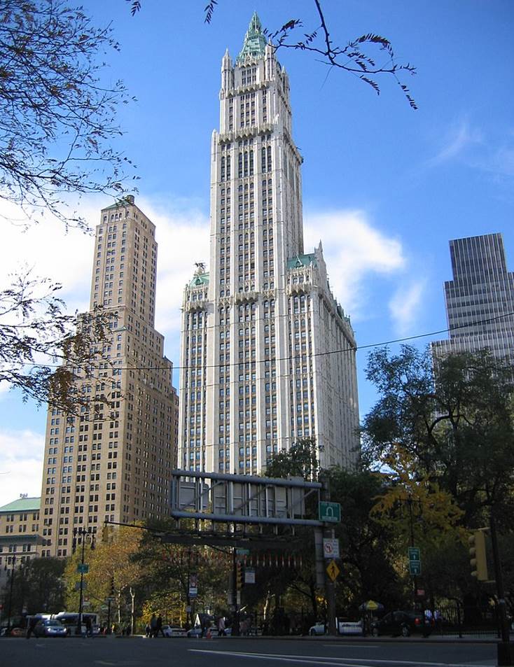 Woolworth Building in New York CIty