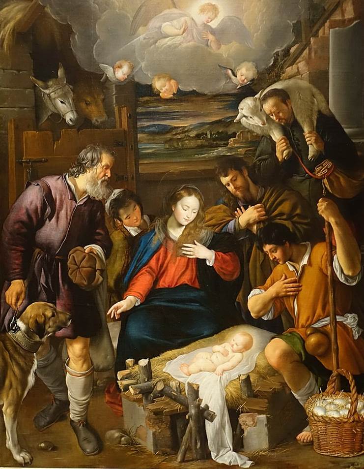 Adoration of the Shepherds by Juan Bautista Maino