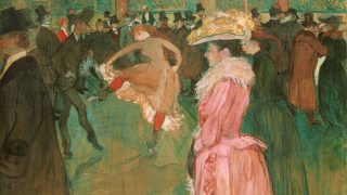 At the Moulin Rouge The Dance by Henri de Toulous Lautrec