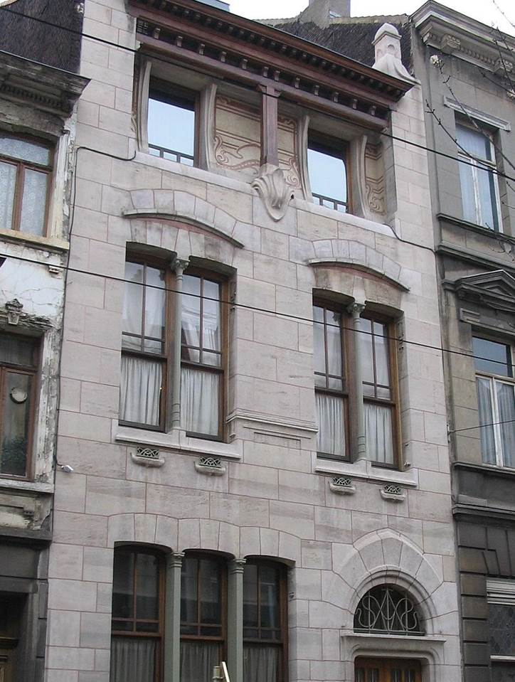 Victor Horta Buildings Autrique House in Brussels