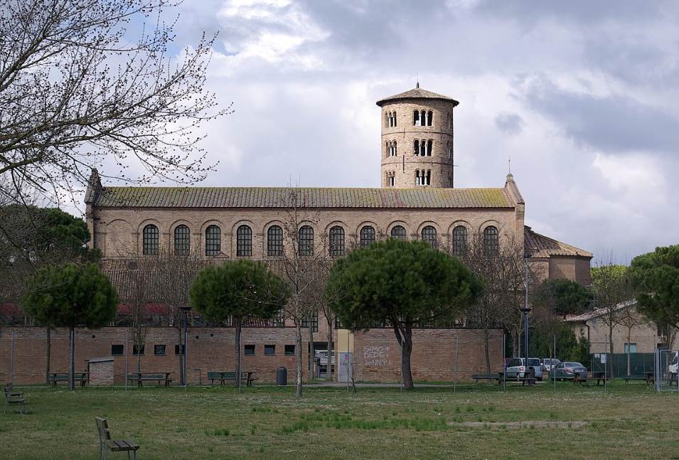 Basilica of SantApollinare in Classe in Ravenna location